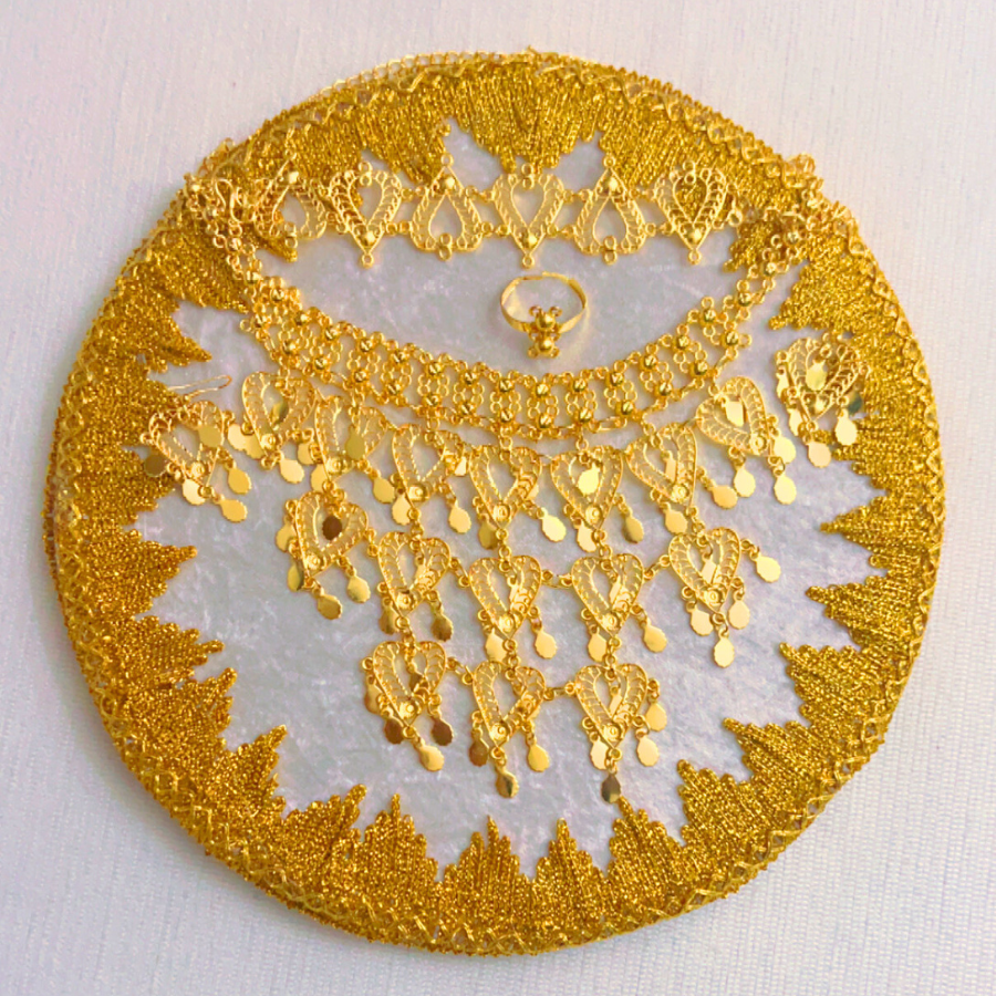 collier plaqué or