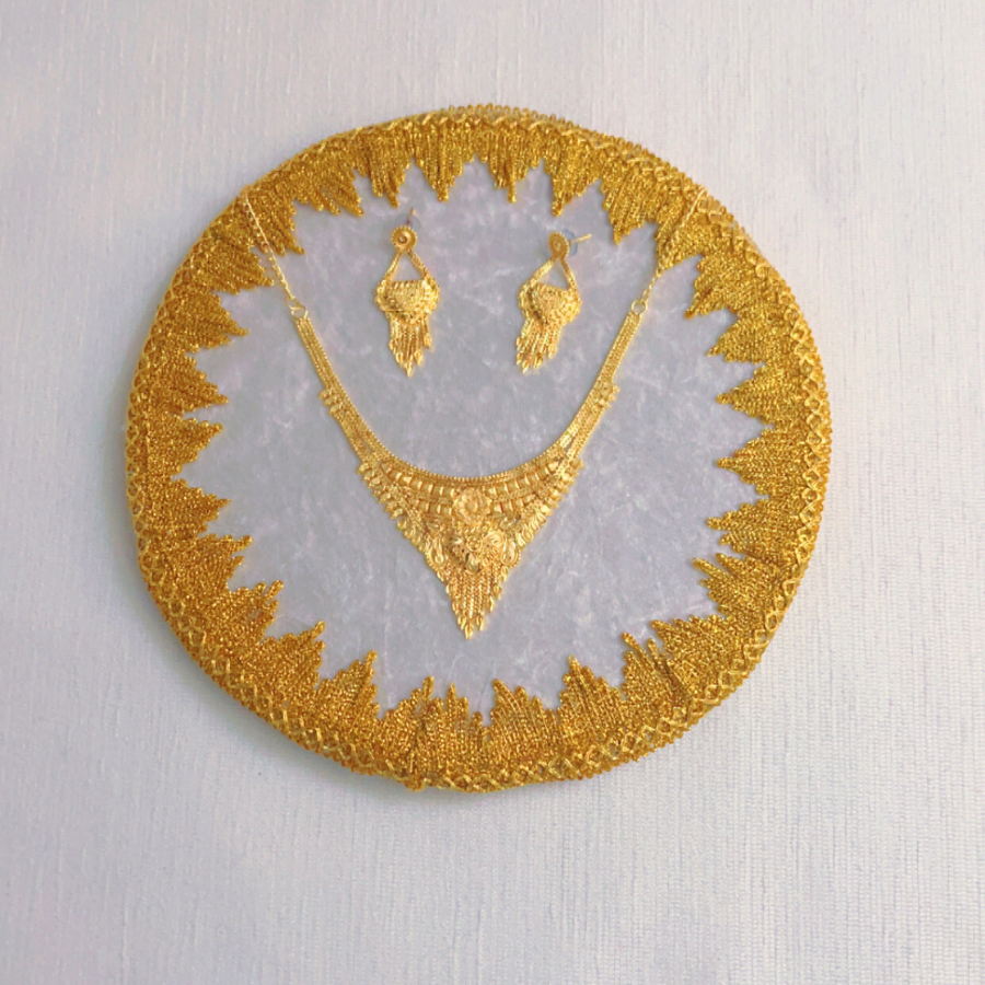 collier plaqué or