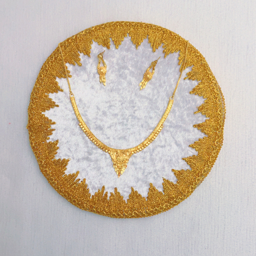 collier plaqué or