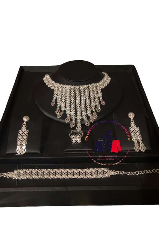 ensemble bijoux en argent